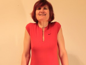 Sitting with shoulders up to ears